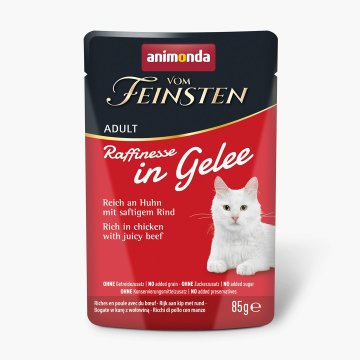 shumee ANIMONDA Vom Feinsten Raffinesse piščanec/govedina 85g