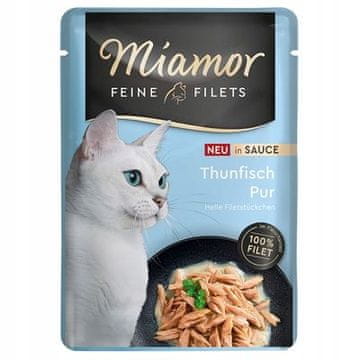 shumee Mokra hrana za mačke MIAMOR Feine Filets tuna v omaki 100 g
