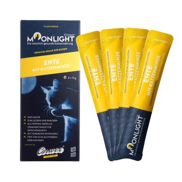 shumee Krema za večerjo Moonlight - raca, mačja meta. 60 g, 15 g x 4
