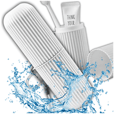 Camerazar Univerzalna potovčna torbica za zobno ščetko in pasto, plastika, 20 cm