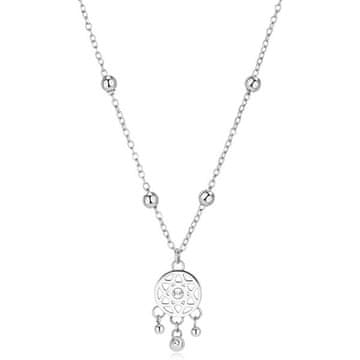 S'Agapõ Jeklena ogrlica Lovilec sanj s kristali Čarovnica SWH09