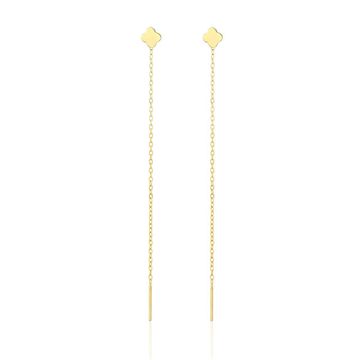 JVD Osupljivi pozlačeni viseči uhani SVLE3367XJ6GO00