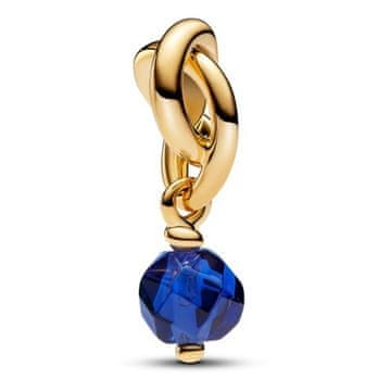 Pandora Pozlačen obesek Infinite circle Shine Moments 763462C09