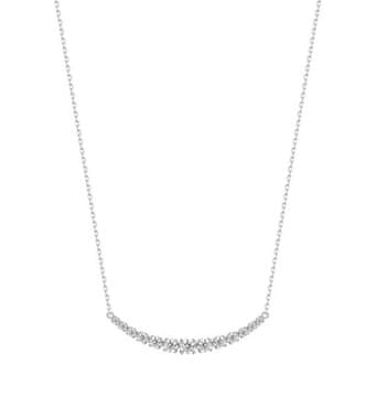 Brosway Elegantna ogrlica iz belega srebra Fancy Infinite FIW149