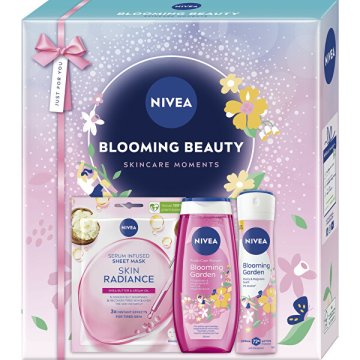 Nivea Darilni set Blooming Beauty