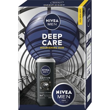 Nivea Darilni set Men Box Creme Duo