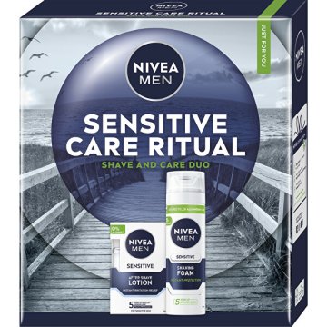 Nivea Darilni set za občutljivo kožo Men Box