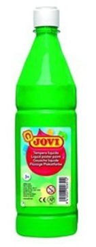 JOVI tempera barva 1000ml v zeleni steklenički