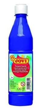 JOVI tempera barva 500ml v steklenički temno modre barve