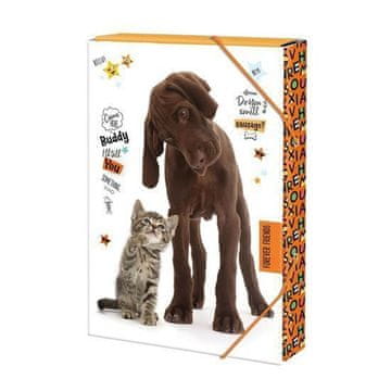 Škatla za zvezke A4 Za vedno prijatelji