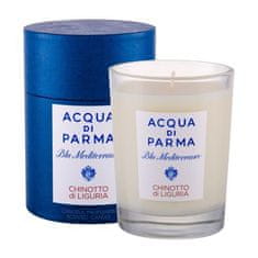 Acqua di Parma Blu Mediterraneo Chinotto di Liguria 200 g dišeča svečka