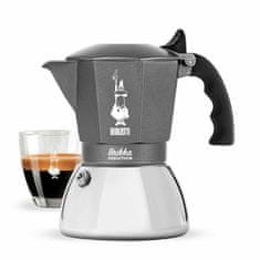 BIALETTI Italijanski Kuhalnik za Kavo Bialetti Brikka Srebrna Aluminij