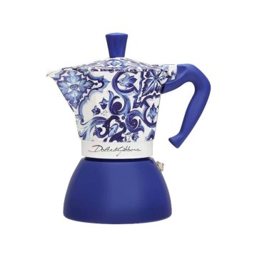 BIALETTI Italijanski Kuhalnik za Kavo Bialetti D&G BLU MEDI 6T Modra Aluminij 6 Skodelice