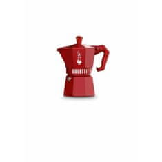 BIALETTI Italijanski Kuhalnik za Kavo Bialetti MOKA EXCLUSIVE Rdeča Aluminij 3 Cești