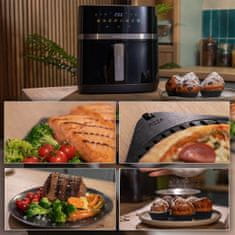 Cecotec Cvrtnik na vroči zrak Cecotec Cecofry&Grill Duoheat 8000 2200 W 8 L