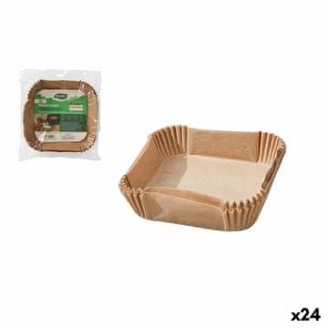Algon Papir za zračno cvrtnik Algon 24 cm Cvrtnik brez Olja (24 kosov)