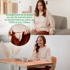 Medisana Sproščujoč menstruacijski masažni aparat za polnjenje Medisana TT 250 Bež