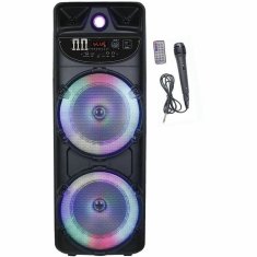 Inovalley Zvočnik BLuetooth Prenosni Inovalley Črna 1000 W