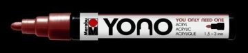 Marabu YONO akrilni marker 1,5-3 mm - rožnato zlato