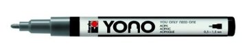 Marabu YONO akrilni marker 0,5-1,5 mm - siv