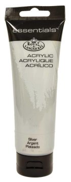 Royal & Langnickel Royal &amp; Langnickel Akrilna barva 120ml SILVER