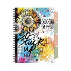 Spiralni zvezek A5 z vezavo - XOXO