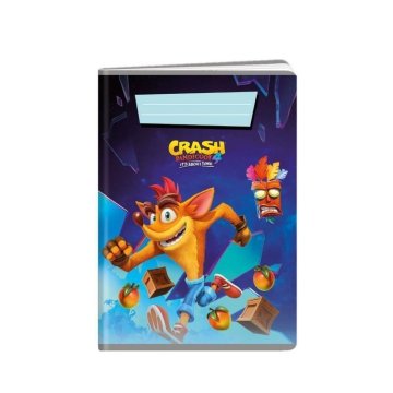 Beležnica A5 Crash Bandicoot, podložena 544