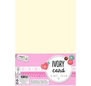 Grafix Komplet papirja A4 - slonova kost 10 kosov