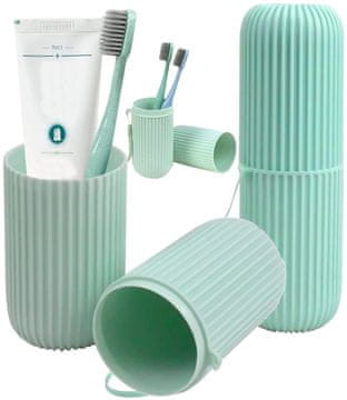 Camerazar Univerzalna potovalna torbica za higieno, plastika, 20x6 cm