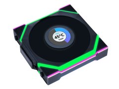 Lian Li UNI FAN SL Wireless ventilator, 120mm, PWM, LCD, ARGB, 1-kos, črn (12SLLCD1W1B)