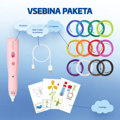 LAMAX ArtKid1 3D svinčnik, roza