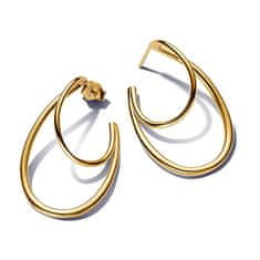 Pandora Dvojno pozlačeni uhani Essence Shine 263870C00