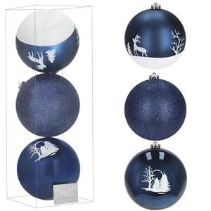 Springos božični okraski bunkice 15cm 3kos