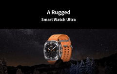 MI SPORT WATCH ULTRA AMOLED | Unisex | Kompas | SOS | 100 + športnih načinov | ORANŽNA pametna ura