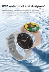 MI SPORT WATCH STYLE AMOLED | EKG & SpO₂ | NFC | Bluetooth Klici | 150+ športnih načinov | IP67 | Ženska SIVA pametna ura