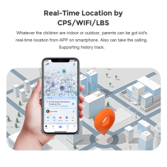 MI SPORT WATCH Buddy – Otroška pametna ura z 4G, GPS sledenjem in video klici- VIOLA pametna ura