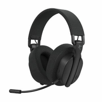 White Shark slušalke+mikrofon črne brezžične WGH-2444 FIRECREST-B