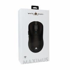 White Shark miška črna GM-9010 MAXIMUS-B Gaming