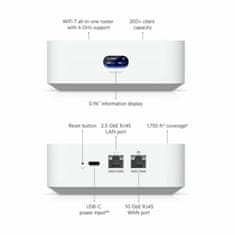Ubiquiti usmerjevalnik WiFi7 10G Express 7 Cloud Gateway UniFi UX7