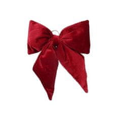 Rayher.	 Pentlja žametna, 24x27cm, rdeča, 1 kos