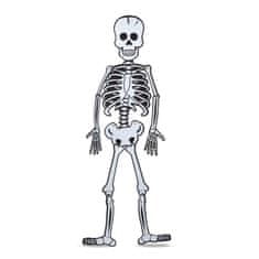 Family Noč čarovnic - okostnjak - pena - 85 x 18 cm