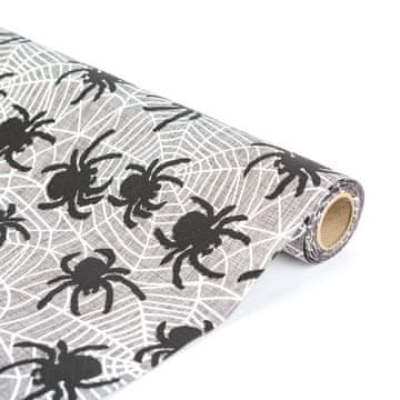 Family Prt za mizo - motivi za noč čarovnic - 180 x 28 cm - pajki