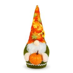 Family Jesenska dekoracija - 2 palčeka z bučo - 2 kosa - 35 x 13 x 13 cm