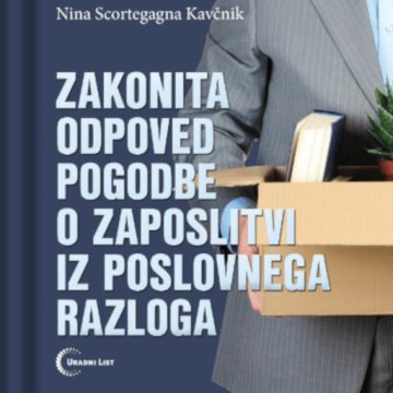 AUDIBOOK Avdio knjiga: "Zakonita odpoved pogodbe o zaposlitvi iz poslovnega razloga"