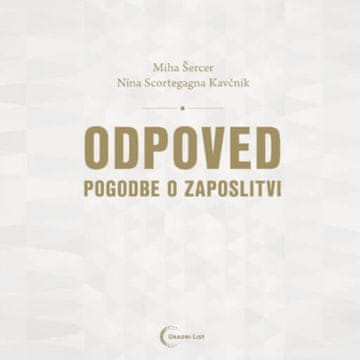 AUDIBOOK Avdio knjiga: "Odpoved pogodbe o zaposlitvi"