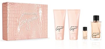 Michael Kors Gorgeous - EDP 100 ml + tělové mléko 100 ml + sprchový gel 100 ml + EDP 5 ml