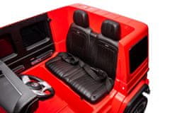 Beneo Avto na akumulator Mercedes G63 XXL Rdeča 4x4