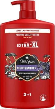Gel za tuširanje za moške NightPanther (Body-Hair-Face Wash)