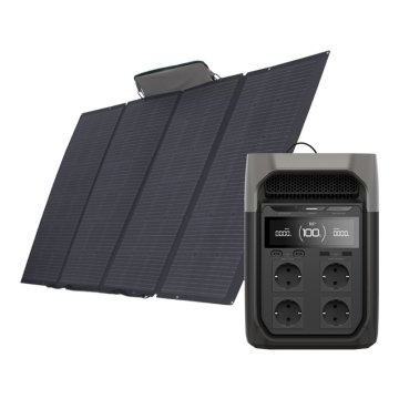 EcoFlow Paket: Delta 3 postaja + 400W solarni panel
