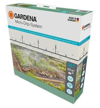 Gardena MDS začetni set za gredice/obrobe 60 m